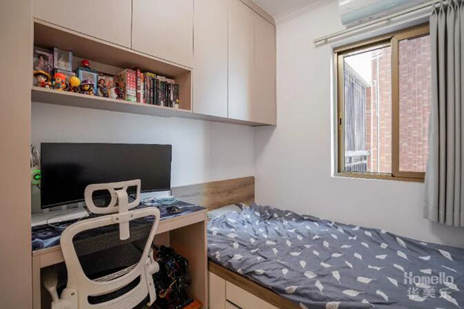 115㎡江門松鶴新城現代風，格局大氣寬敞，內飾清新簡約的實用戶型